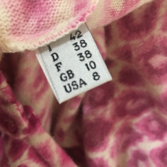 Moschino pink leopard cardigan - Picture 6 of 8